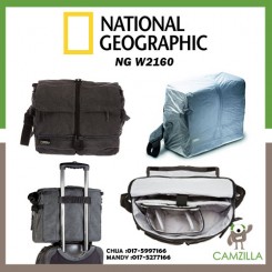 National Geographic NG W2160 Medium Satchel (Gray)